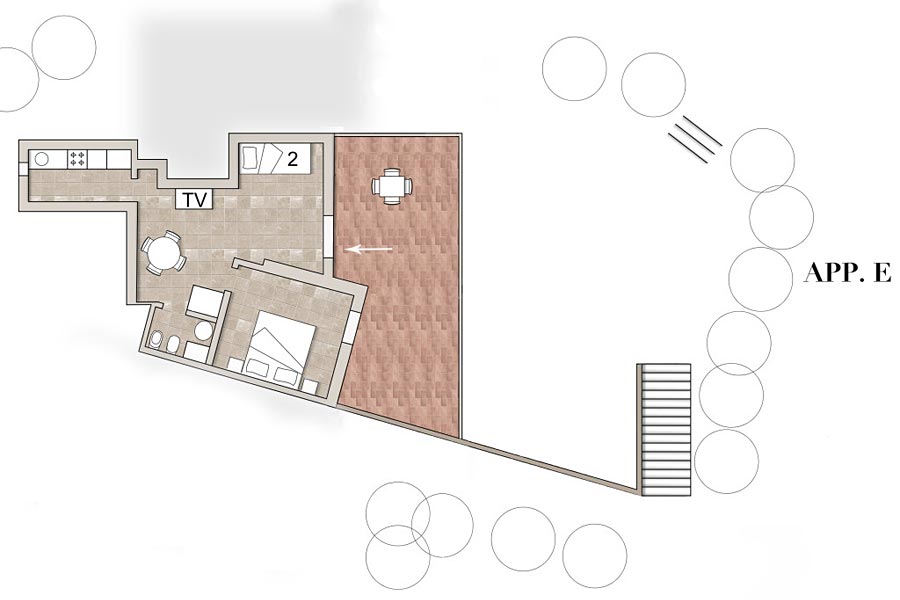 Mappa appartamento E