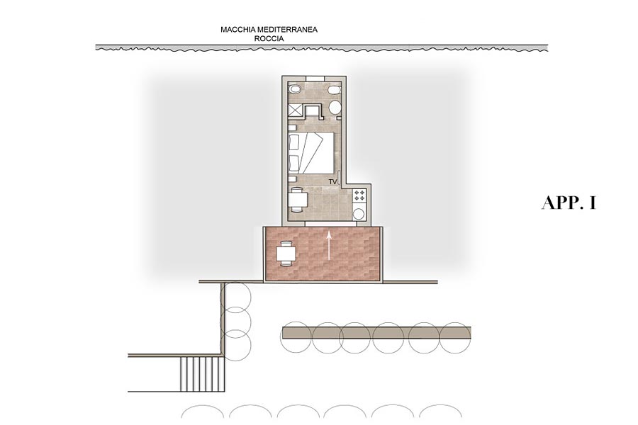 Mappa appartamento I